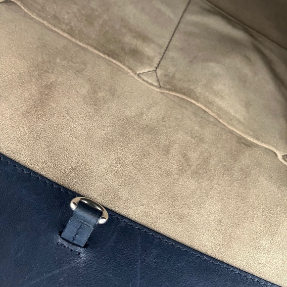 Bally bag Light Marine Fawn Donna Calf Woven used condition check pic for flaws - Picture 9 of 16